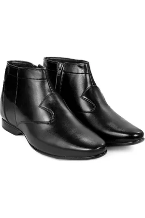 BXXY Men In-Built Hidden-Height Elevator Formal Boots