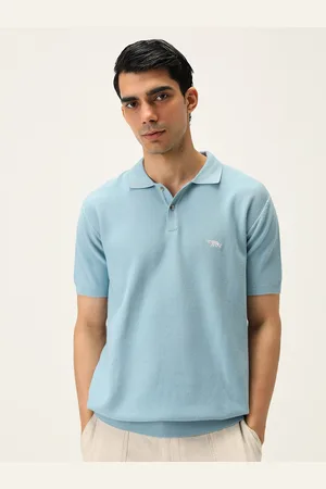 Andamen Polo Collar Short Sleeves Cotton T-shirt