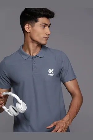 HRX Polo Collar Lifestyle T-shirt