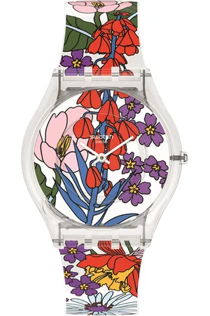 Swatch Unisex Printed Analogue Watch SS08K110