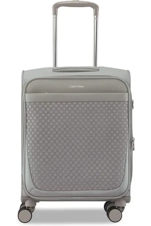 Calvin Klein CHECK-IN Range Stone 20" Cabin Soft Trolley Bag