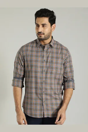 Indian Terrain Tartan Checks Casual Shirt