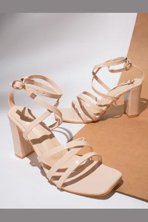 TRY ME Open Toe Block Heels