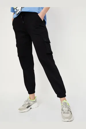 Max Collection Women Mid-Rise Pure Cotton Joggers