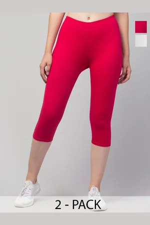Apraa & Parma Clothing Pack Of 2 Skinny Fit Mid Rise Capris