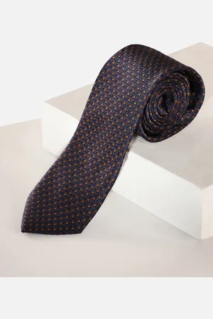 Louis Philippe Men Woven Design Broad Tie