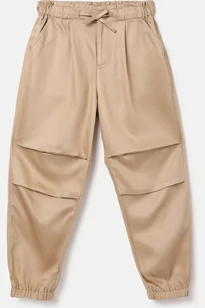 Benetton Girls Cotton Joggers Trousers