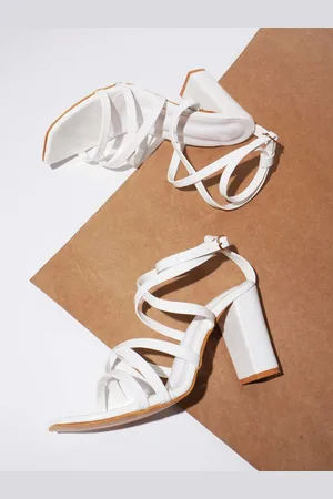 TRY ME Open Toe Block Heels