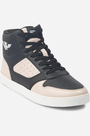 ID Men Colourblocked Vegan Leather Sneakers
