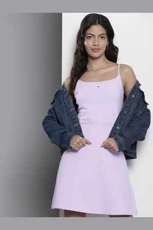 Tommy Hilfiger Shoulder Straps A-Line Mini Dress