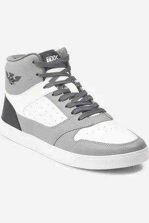 ID Men Colourblocked Vegan Leather Sneakers
