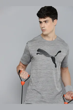 PUMA Men Train Fav Heather Cat Training Printed T-shirt