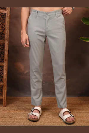 LocoMotive Men Premium Mid Rise Slim Fit Trouser