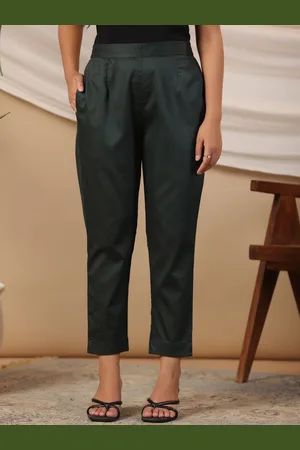 Juniper Comfort Women Mid Rise Cotton Comfort Trousers