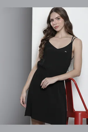 Tommy Hilfiger Styled Back A-Line Mini Dress