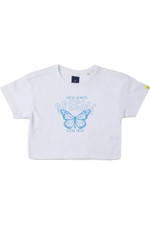 Allen Solly Girls Printed Applique T-shirt