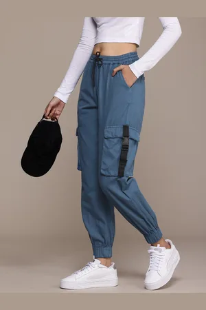 Roadster The Lifestyle Co. Women Pure Cotton Cargos Trousers