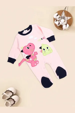 MeeMee Infants Printed Cotton Rompers