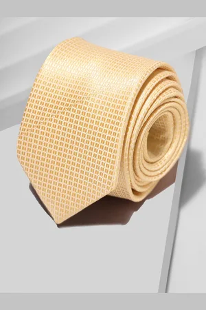 Louis Philippe Men Embroidered Broad Tie