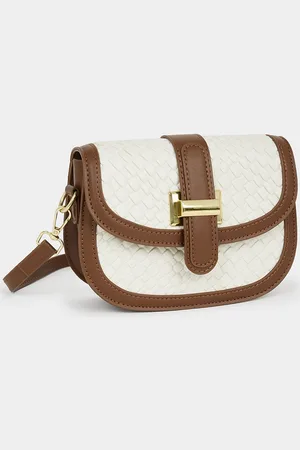 Styli Textured Belt Design Shoulder Bag