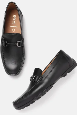 Geox Men Leather Horsebit Loafers