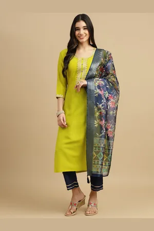 Mokosh Ethnic Motifs Embroidered Kurta with Trousers & With Dupatta