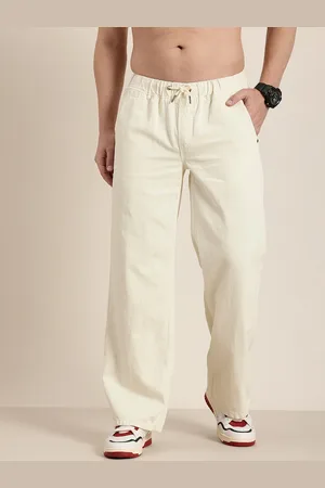 HERE&NOW Men Pure Cotton Baggy Fit Jeans