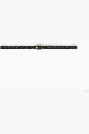 H&M Women Braided Leather Belt