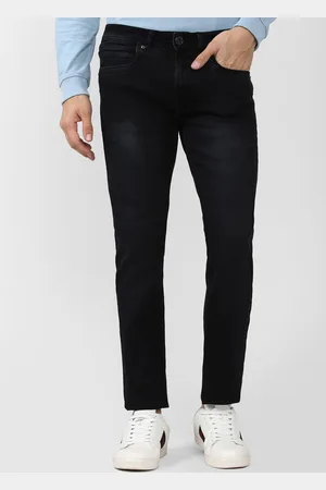 Peter England Men Slim Fit Light Fade Clean Look Sretchable Jeans