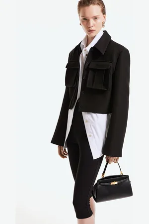 H&M Women Crepe Capri Leggings