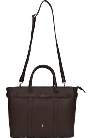 Horra PU Structured Shoulder Bag with Applique