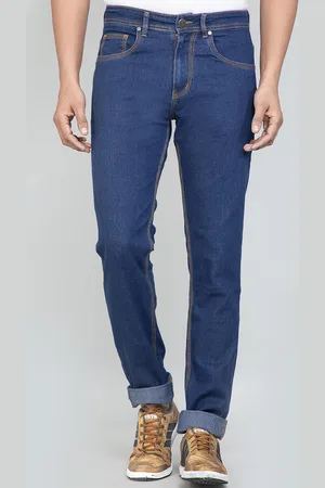 HJ HASASI Men Blue Slim Fit Stretchable Jeans