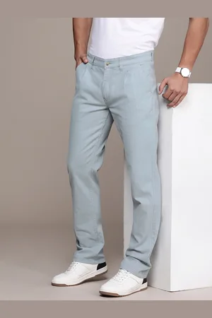WROGN Men Slim Fit Chinos Trousers