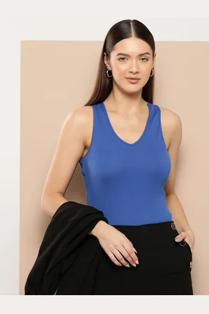 Chemistry Ribbed Fitted Sleeveless Top