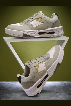 ASIAN Men Round Toe Memory Foam Sneakers