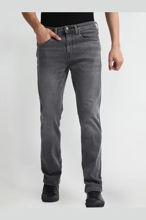Ralph Lauren Men Slim Straight Fit Clean Look Heavy Fade Stretchable Jeans