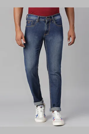 HJ HASASI Men Cotton Slim Fit Stretchable Jeans