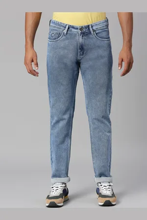 HJ HASASI Men Cotton Slim Fit Stretchable Jeans