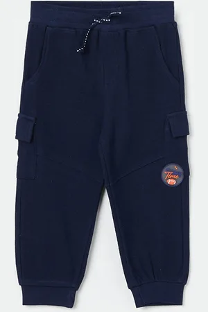 Lifestyle Infant Boys Cotton Mid Rise Joggers