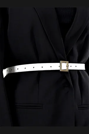 Kazo Women Leather Slim Belt