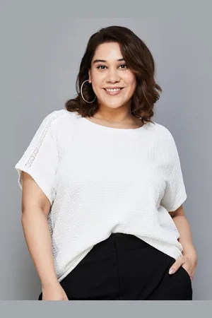 Lifestyle Plus Size Extended Sleeves Top