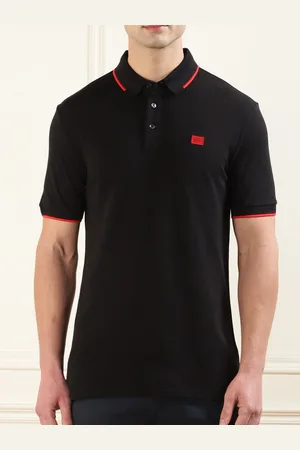 HUGO BOSS Men Polo Collar Pockets T-shirt