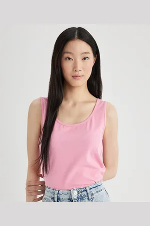 DeFacto Women Solid Regular Top