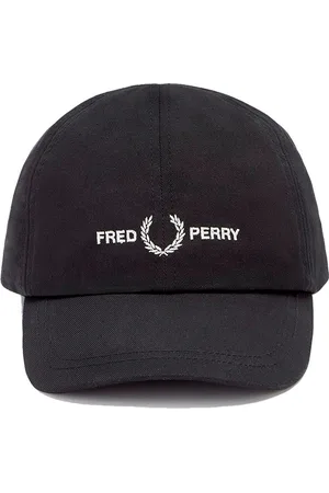Fred Perry Men Embroidered Cotton Baseball Cap