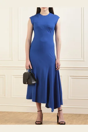 Ted Baker Round Neck Asymmetric Maxi Dress