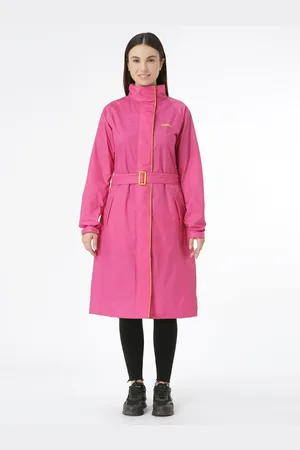 Zeel Women Pink Rain Jacket