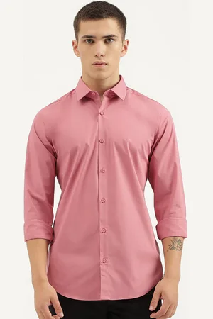 Benetton Slim Fit Spread Collar Long Sleeves Casual Shirt