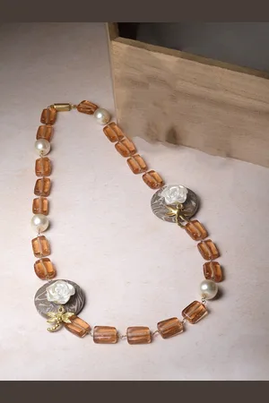 DUGRISTYLE Gold-Plated Statement Necklace