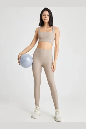 JC Collection Women Dry Fit Ankle Length Gym Tights