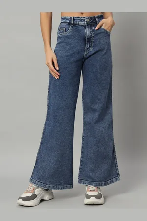 Chemistry Women Straight Fit Cotton High-Rise Jeans